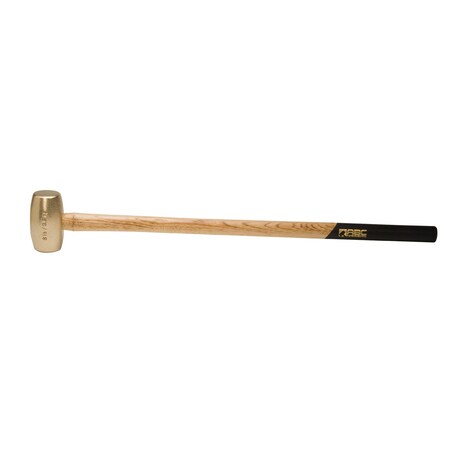 Abc Hammers Brass Hammer With 32-Inch Wood Handle, 8-Pound ABC8BW